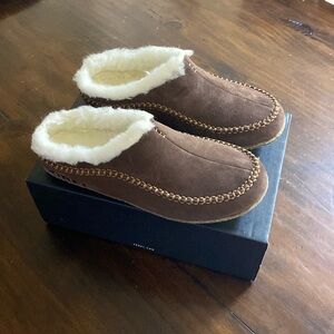 Sorel brown slippers